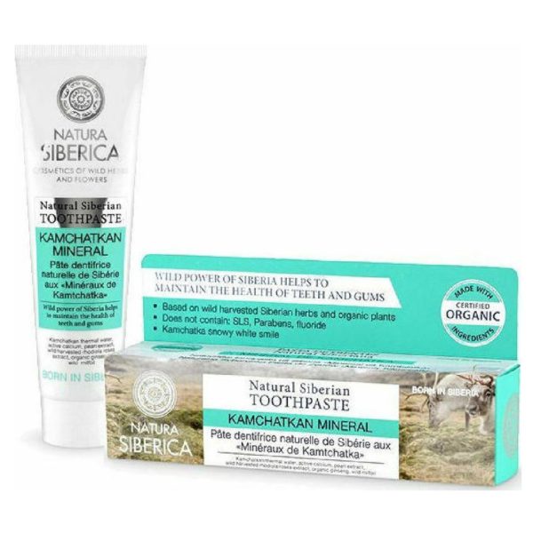 Toothcreams-ph Natura Siberica – Natural Siberian Toothpaste «Kamchatkan mineral» for Natural White Teeth 100gr
