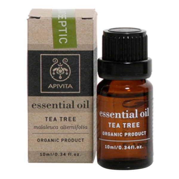 Γυναίκα Apivita – Essential Oil Αιθέριο Έλαιο Τεϊόδενδρο Tea Tree Natural Antiseptic 10ml