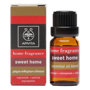 Body Care Apivita – Essential Oil Blend with Orange Cinnamon Sweet Home 10ml