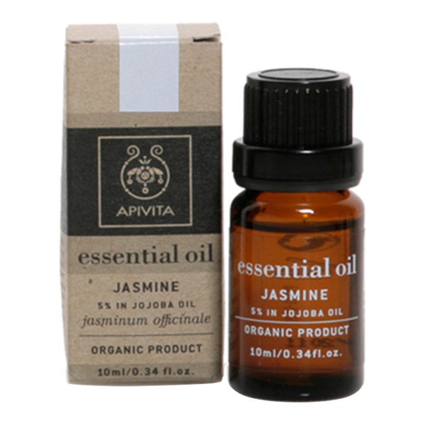 Body Care Apivita – Essential Oil Jasmine 10 in Jojoba Oil Euphoria 10ml