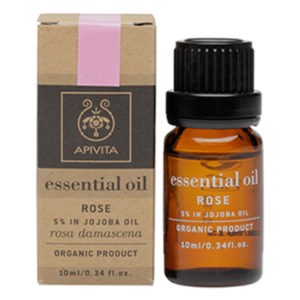 Body Care Apivita – Essential Oil Rose 5% in jojoba Oil 10ml
