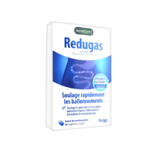 Digestive System Redugas – Fast Relief of Abdominal Bloating 20 Chewable Tablets