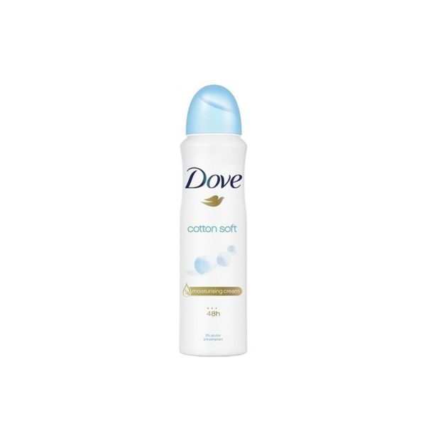 Γυναίκα Dove – Spray Cotton Soft Αποσμητικό Σπρέι Σώματος 150ml