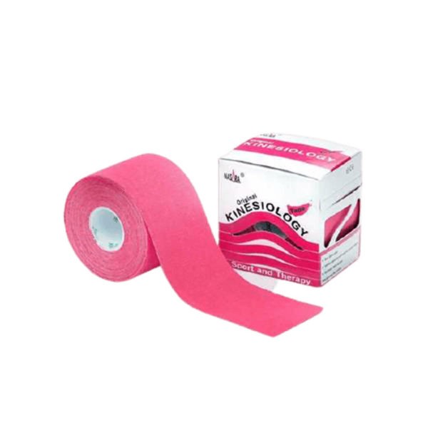 ΕΠΙΔΕΣΜΙΚΟ ΥΛΙΚΟ Nasara – Tape Κινησιοθεραπείας Ροζ 5cmx5cm