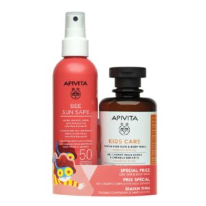 Σαμπουάν - Αφρόλουτρα Παιδικά Apivita – Promo Hydra Kids Lotion Εύκολη Εφαρμογή Δώρο Kids Σαμπουάν-Αφρόλουτρο μανταρίνι & μέλι Rinis 200ml APIVITA - Bee Sun Safe