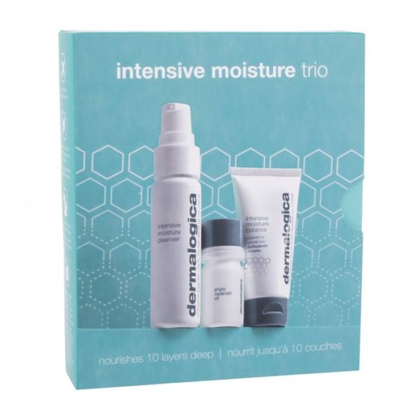 Face Care Dermalogica – Intensive Moisture Trio Intensive Moisture Cleanser 30ml and Phyto Replenish Oil 4.0ml and Intesive Moisture Balance 15ml