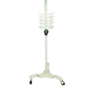MEDICAL EQUIPMENT Bluemed – Metal Machine Trolley with Basket 1 piece