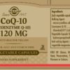 Αντιμετώπιση Solgar – Coenzyme Q-10 120mg Υγεία καρδιαγγειακού συστήματος τόνωση 30 Veg.Caps Solgar Product's 30€