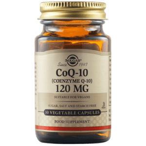 Αντιμετώπιση Solgar – Coenzyme Q-10 120mg Υγεία καρδιαγγειακού συστήματος τόνωση 30 Veg.Caps Solgar Product's 30€