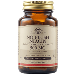 Food Supplements Solgar – No Flush Niacin B3 500mg 50 caps Solgar Product's 30€