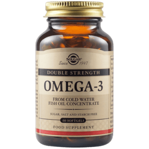 Αντιμετώπιση Solgar – Omega 3 Double Strength Συμπλήρωμα διατροφής Softgels 60 tabs Solgar Product's 30€