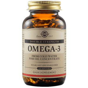 Food Supplements Solgar – Omega-3 Double Strength 120 softgels Solgar Product's 30€