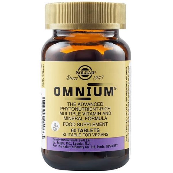 Vitamins Solgar – Omnium Multiple 60 tabs Solgar Product's 30€