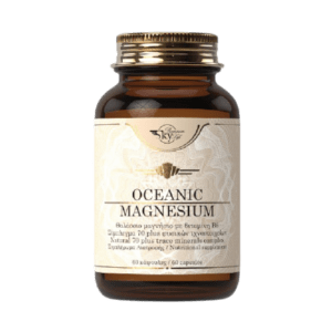 Stress Sky Premium Life – Oceanic Magnesium Supplement Difference With Sea Magnesium With Complex 70 Natural Trace Elements and Vitamin B6 60caps