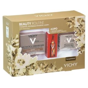 Vichy – Promo Beauty Routine Neovadiol με Συμπλοκο Αναπλήρωσης για Ξηρή Επιδερμίδα 50ml και Δώρο Neovabiol με Συμπλοκο Αναπλήρωσης Νύχτας 15ml και Liftactiv Glyco-C Αμπούλα Νύχτας 2ml Περιποίηση Προσώπου Vichy – Promo Beauty Routine Neovadiol με Συμπλοκο Αναπλήρωσης για Ξηρή Επιδερμίδα 50ml και Δώρο Neovabiol με Συμπλοκο Αναπλήρωσης Νύχτας 15ml και Liftactiv Glyco-C Αμπούλα Νύχτας 2ml