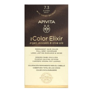 Hair Care Apivita –  My Color Elixir 7.3 Blond Gold 1pcs Color Elixir