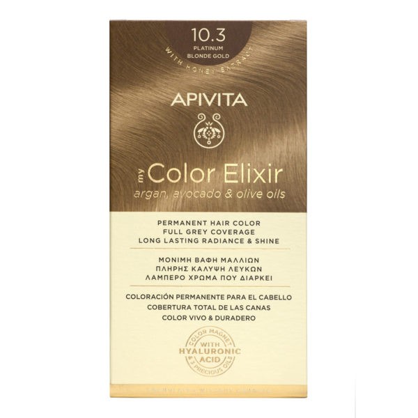 Γυναίκα Apivita – My Color Elixir Hair Dye 10.3 Κατάξανθό Μέλι 1τμχ Color Elixir