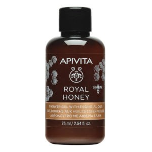 Body Shower Apivita – Mini Royal Honey Shower Gel with Essential Oils 75ml Royal Honey
