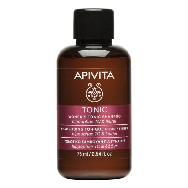 Περιποίηση Προσώπου Apivita – Women’s Tonic Shampoo Τονωτικό Σαμπουάν για Γυναίκες με Hippophae TC & Δάφνη 75ml
