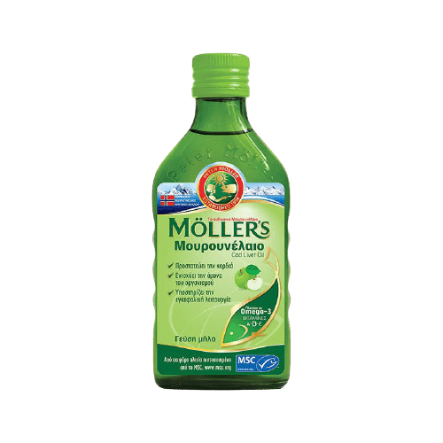 Vitamins Moller’s – Cod Liber Oil with Apple Flavor 250ml