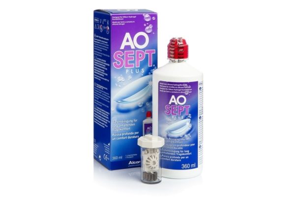 Καθαρισμός-Ph Alcon – Aosept Plus Bottle 360ml Υγρό Φακών Επαφής για Βαθύ Καθαρισμό