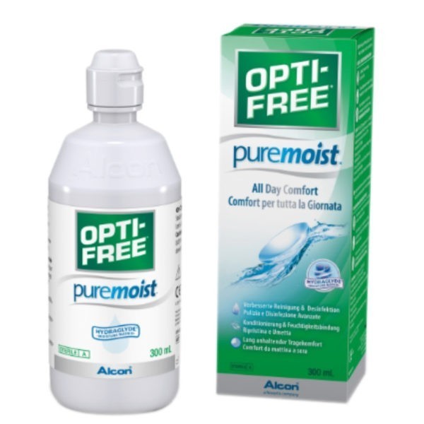 Eye Drops-ph Opti-Free – Pure Moist Cleaning and Disinfection 300ml
