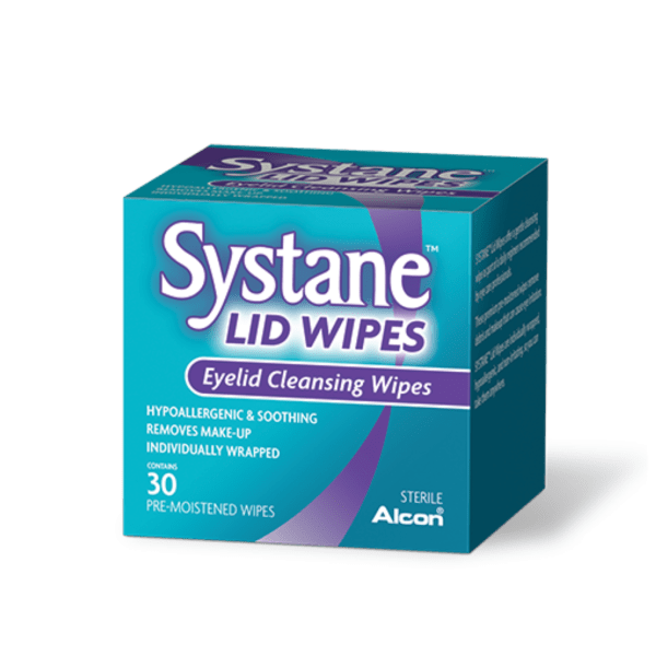 Περιποίηση Προσώπου Systane – Lid Wipes Εμποτισμένα Μαντηλάκια Καθαρισμού 30τμχ