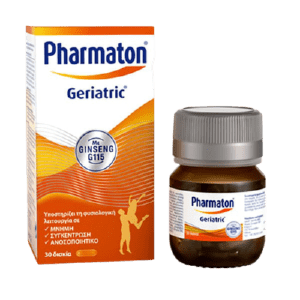 Αντιμετώπιση Sanofi – Pharmaton Geriatric Συμπλήρωμα Διατροφής Με Ginseng G115 για Μνήμη Συγκέντρωση και Καλή Λειτουργία του Ανοσοποιητικού 30caps