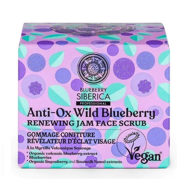 Antiageing - Firming Natura Siberica – Blueberry Siberica Renewing Jam Face Scrub 50ml Natura Siberica - Blueberry Siberica