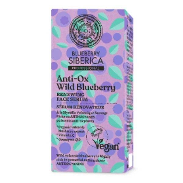 Face Care Natura Siberica – Blueberry Siberica Renewing Face Serum 30ml Natura Siberica - Blueberry Siberica