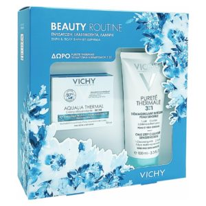 Vichy – Promo Beauty Routine για Ξηρή/Πολύ Ξηρή Επιδερμίδα Aqualia Thermal Rich 50ml και Δώρο Purete Thermale 3 σε 1 Γαλάκτωμα Καθαρισμού 100ml Περιποίηση Προσώπου Vichy – Promo Beauty Routine για Ξηρή/Πολύ Ξηρή Επιδερμίδα Aqualia Thermal Rich 50ml και Δώρο Purete Thermale 3 σε 1 Γαλάκτωμα Καθαρισμού 100ml