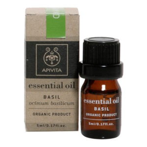 Body Care Apivita – Essential Oil Basil 5ml