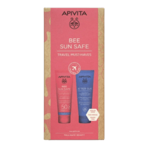 Apivita – Bee Sun Safe Travel Must-Haves Set που Περιλαμβάνει Ενυδάτικο Αναζωογονητικό Γαλακτώμα για Προσωπο και Σώμα SPF50100ml και Δροσιστική-Καταπραϋντική Κρέμα-Gel για Πρόσωπο και Σώμα 100ml Περιποίηση Προσώπου Apivita – Bee Sun Safe Travel Must-Haves Set που Περιλαμβάνει Ενυδάτικο Αναζωογονητικό Γαλακτώμα για Προσωπο και Σώμα SPF50100ml και Δροσιστική-Καταπραϋντική Κρέμα-Gel για Πρόσωπο και Σώμα 100ml