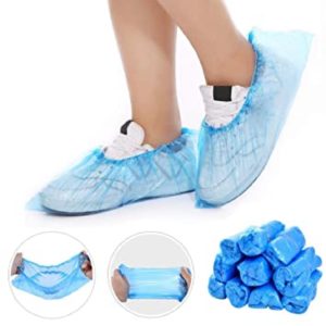 Protective Clothing Shoe Covers Blue 100pcs