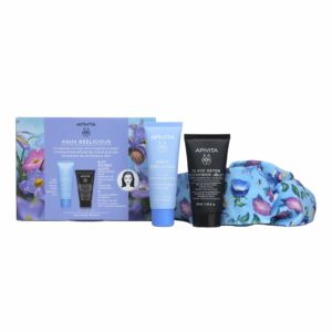 Apivita – Promo Aqua Beelicious Ενυδάτωση με Λουλούδια & Μέλι: Απαλή Κρέμα Ενυδάτωσης Ελαφριάς Υφής & Μαύρο Gel Καθαρισμού για πρόσωπο και μάτια, με ενεργό άνθρακα και πρόπολη 50ml & Κορδέλα Μαλλιών Για Καθημερινή Ρουτίνα Ομορφίας Περιποίηση Προσώπου Apivita – Promo Aqua Beelicious Ενυδάτωση με Λουλούδια & Μέλι: Απαλή Κρέμα Ενυδάτωσης Ελαφριάς Υφής & Μαύρο Gel Καθαρισμού για πρόσωπο και μάτια, με ενεργό άνθρακα και πρόπολη 50ml & Κορδέλα Μαλλιών Για Καθημερινή Ρουτίνα Ομορφίας
