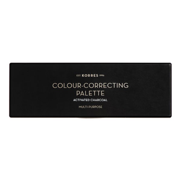 Γυναίκα Korres – Colour Correcting Palette Activated Charcoal Multi-Purpose Παλέτα Μακιγιάζ Προσώπου 5.5gr