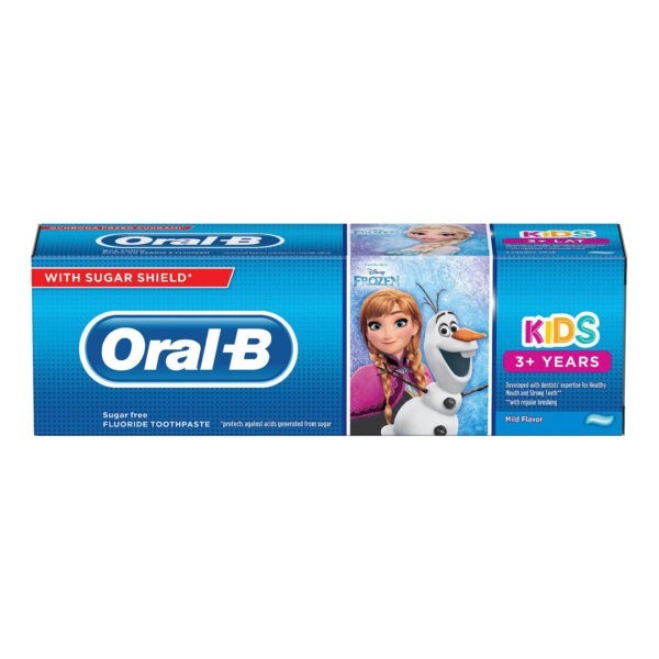 Toothcreams-ph Oral-B – Kids 3+ Years Toothpaste for Strong Teeth Disney Frozen & Cars 75ml