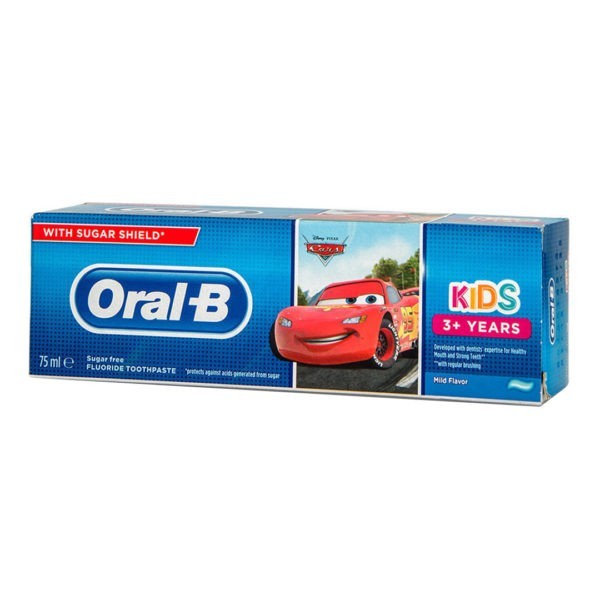 Οδοντόκρεμες-ph Oral-B Οδοντόκρεμα Kids Disney Frozen & Cars 75ml για 3+ χρονών