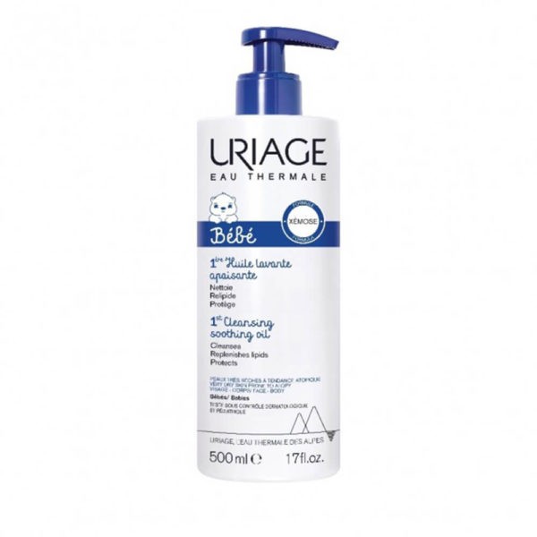 Περιποίηση Προσώπου Uriage – Bebe Xemose 1st Cleansing Soothing Oil Έλαιο Καθαρισμού για Πρόσωπο – Σώμα 500ml