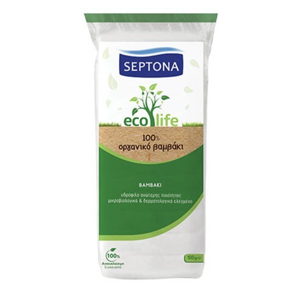 Διάφορα Αναλώσιμα-ph Septona – Ecolife 100% Οργανικό Βαμβάκι 100γρ
