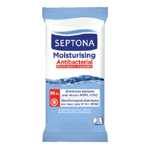 => STOP COVID-19 Setpona – Moisturising Antibacterial Μαντηλάκια Χεριών που Εξουδετερώνουν Βακτήρια και τους Ιούς H1N1, H3N2 15τμχ