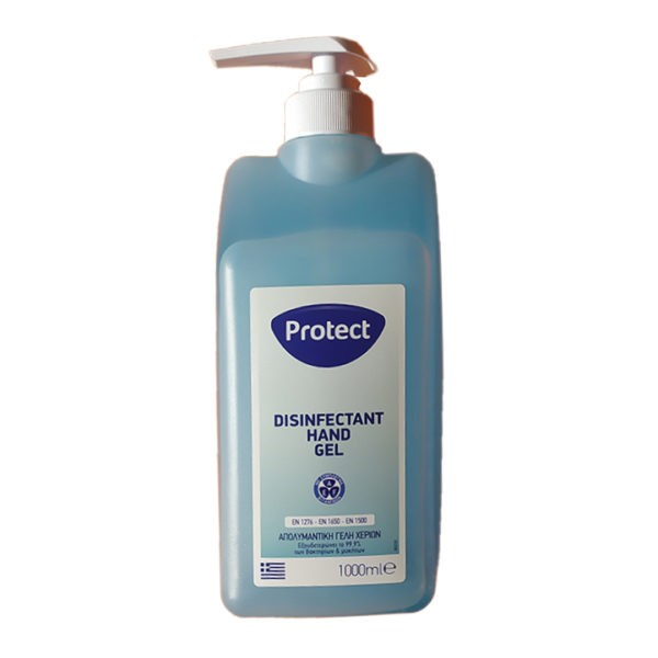 => STOP COVID-19 Protect – Gel Καθαρισμού Χεριών με Ήπια Αντισηπτική Δράση 70% 1000 ml