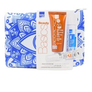 Intermed – Promo Beauty Basic Luxurious Suncare Sun Silk Cover Face Cream Bronze SPF50 75ml & Hydrating Antioxidant Spray Mist 50ml & Hydrating Lip Balm SPF30 15ml Άνοιξη Intermed – Promo Beauty Basic Luxurious Suncare Sun Silk Cover Face Cream Bronze SPF50 75ml & Hydrating Antioxidant Spray Mist 50ml & Hydrating Lip Balm SPF30 15ml