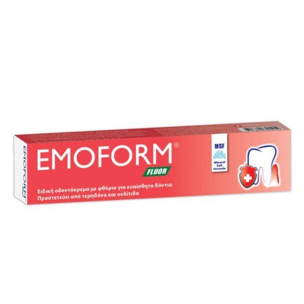 Οδοντόκρεμες-ph Emoform – Fluor Οδοντόκρεμα με Φθόριο για Ευαίσθητα Δόντια 50ml