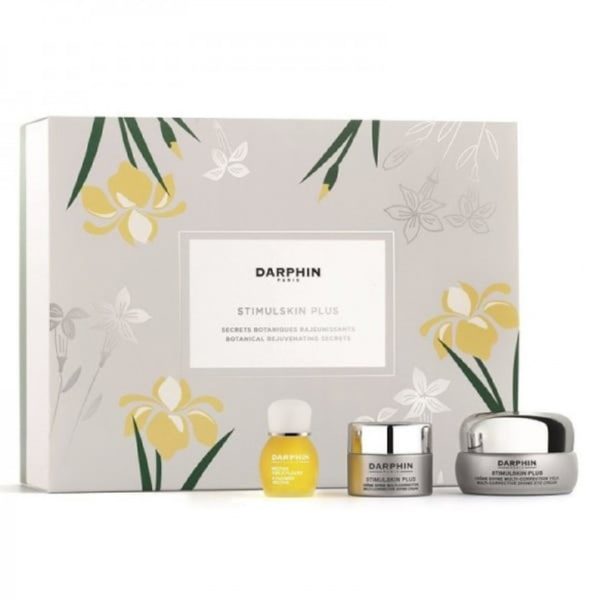 Sets & Special Offers Darphin – Promo Stimulskin Plus Botanical Rejuvenating Secrets: Multi-Corrective Divine Eye Cream 15ml and Absolute Renewal Cream 5ml and 8-Flower Nectar – Essential Oil Elixir 4ml christmas pack