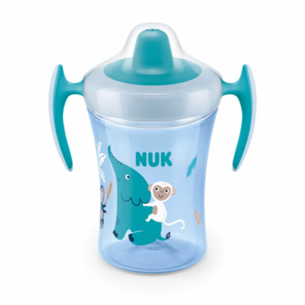 Feeding Bottles - Teats For Breast Feeding NUK – Trainer Cup (Blue) from 6+ Months 230ml