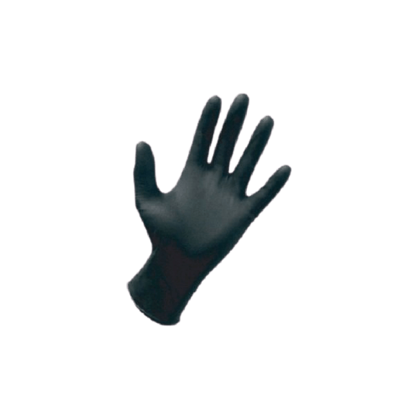 Γάντια GMT-Γάντια Νιτριλίου Μαύρα Χώρις Πούδρα 100τμχ nitrile