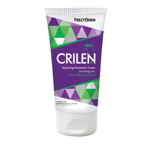 Offers FrezyDerm – Crilen Hydrating Protective Cream providing also Insect Repellent Effect 50ml