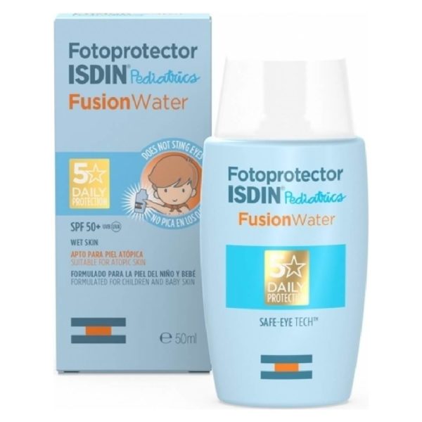 Face Sun Protetion ISDIN – Fotoprotector Pediatrics Fusion Water SPF50 50ml ISDIN Pediatrics