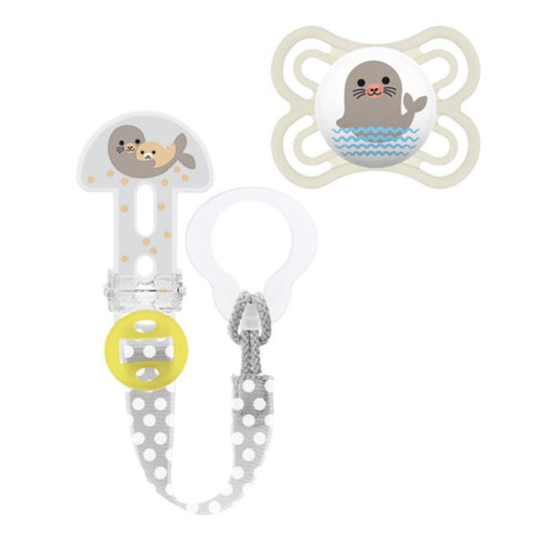 Feeding Bottles - Teats For Breast Feeding MAM – Pefect & Clip It Silicon Soother and Clip It 1pcs